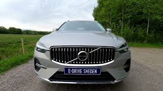 2022 Volvo XC60 T6 Recharge 350hp  Walkaround  Acceleration  Sound  Range test  4K [upl. by Direj]