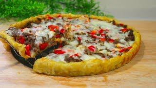 Delicious Gound beef Meat Pie  Breakfast pie  Chanas Creations [upl. by Noreg]