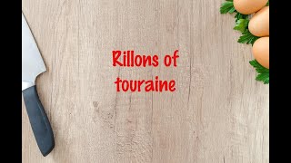 How to cook  Rillons of touraine [upl. by Uda]