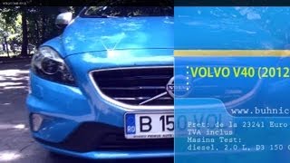 REVIEW  Volvo V40 D3 2012 wwwbuhniciro [upl. by Philana99]