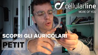 Recensione Auricolari Bluetooth Petit by Jakidale  Cellularline MoreOfYou [upl. by Almita]