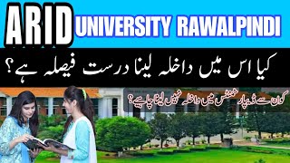 Arid Agriculture University Rawalpindi  Life at PMAS  Admission Guidance  Is it Right Option [upl. by Amsab]