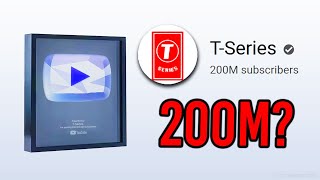 Will TSeries Get A 200 Million Subscribers Award [upl. by Ocir]