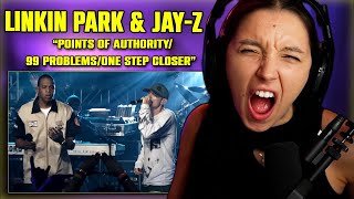 Linkin Park amp JayZ  Points Of Authority  99 Problems  One Step Closer  FIRST TIME REACTION [upl. by Millar710]