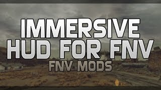 Fallout New Vegas Mods Immersive HUD iHUD [upl. by Atalya]