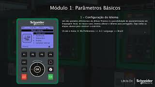 Alterando o Idioma do Inversor  Schneider Electric Brasil [upl. by Mariya]