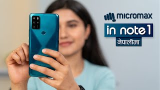 Micromax In Note 1 Full Review नेपालीमा [upl. by Cyndi]