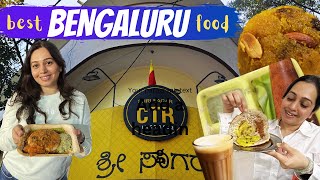 Top 9 legendary BENGALURU FOOD places  Must visit in Bangalore MTR CTR Vidyarthi Bhavan amp more [upl. by Male498]