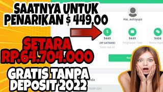 WOW‼CARA WITHDRAW  44900 DI WEWEALTH GRATIS TANPA DEPOSIT 2022 [upl. by Neehsar]