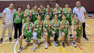 Queen Anne School Basketball Girls Championship Game [upl. by Anaihk347]