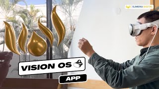 Explore Possibilities with Our XR App For AppleVisionPro  Training for Skill  Haptic feedback [upl. by Nesilla]