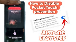 Disable Pocket mistouch prevention with these easy steps  Realme and Oppo Phones [upl. by Kunkle161]