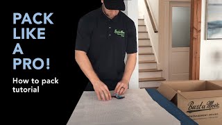 How to pack a kitchen and house Professional home packing service by Bust a Move Moving [upl. by Ehudd]