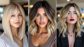 Edgy Blonde Bob Haircuts Fall Bob Hairstyles 2024 Winter Hair Colors For Blondes hairstyle [upl. by Scarrow]