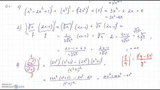 Cum calculăm derivatele funcțiilor [upl. by Kcirdled]