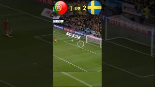 Cristiano Ronaldo Dominates Portugal vs Swedensweden vs portugal 23cristiano ronaldo goalsshorts [upl. by Emelina]