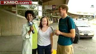 Man Proposes To Girlfriend Unknowingly On Live TV [upl. by Akirdnahs]