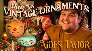 How To  Vintage Inspired Ornament Characters  Aiden Taylor [upl. by Lede622]