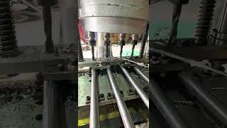 CNC four axis fixed drilling shorts cnc machine [upl. by Jaquenette]