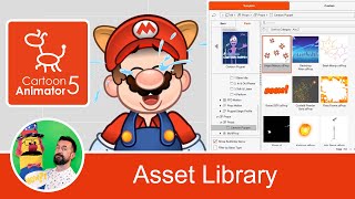 Reallusion Cartoon Animator 5 Assets library [upl. by Analle]