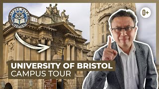 Campus Tour of the University in England  University of Bristol [upl. by Novello]