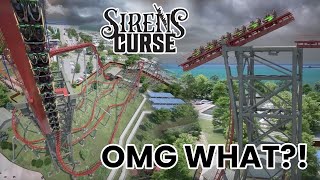 Cedar Point is Adding a Tilt Coaster Our Reaction to Sirens Curse Opening in 2025 [upl. by Namref482]