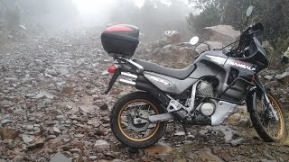 Transalp 600 vs BMW F650 GS  bike drops  Ginjas São Vicente [upl. by Nitnelav]