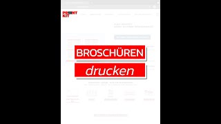 Broschüren drucken – Schritt für Schritt Anleitung  Mit Printkit httpsprintkitapp [upl. by Esmerolda820]