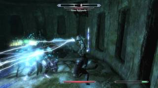 SKYRIM How To Clear DarkWater Pass Commentary  Tutorial [upl. by Ahsekar749]