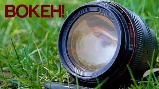 Canon 50mm f10  Bokeh KING [upl. by Tod]