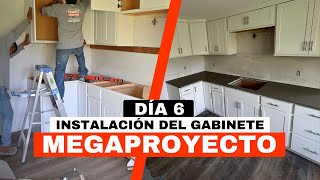 🔧 Día 6 Instalación de Gabinetes de Cocina 🚪  Guía Completa y Consejos [upl. by Ardnoel]