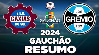 Na estreia de Soteldo Grêmio leva virada do Caxias e estreia com derrota no Gaúcho [upl. by Sudbury64]