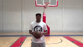 Behind the back spin right hand move learned from Mike James European league Goat basketball [upl. by Atalaya]