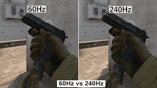 60hz vs 144hz vs 240hz ¿HAY DIFERENCIA  MONITORES GAMING [upl. by Girovard]