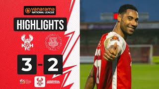 📺 HIGHLIGHTS  3 Feb 24  Harriers 32 Oxford City [upl. by Sirromaj505]