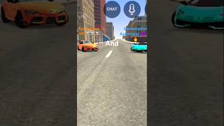 Toyota Supra mk5 vs Lamborghini 🔥☠️💀😈game los angeles crime phonk [upl. by Schlessinger]