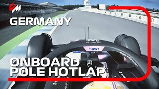 ONBOARD Alpine F1  What if F1 raced at Old Hockenheim  Pole Lap [upl. by Bernette]