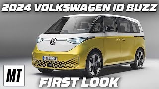 2024 Volkswagen ID Buzz First Look  MotorTrend [upl. by Girovard]