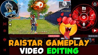 😄Video EDITING Like Raistar😍 Editing TUTORIAL  in KINEMASTER RaiStar [upl. by Saffian166]