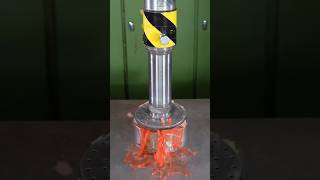 Watermelon vs 150 Ton Hydraulic Press 🤯 hydraulicpress crushing satisfying viral [upl. by Mima]