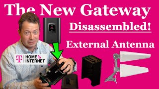 ✅ Disassembled Arcadyan KVD21 TMobile 5G Home Internet New Gateway  External Antenna Battery [upl. by Atteloj]