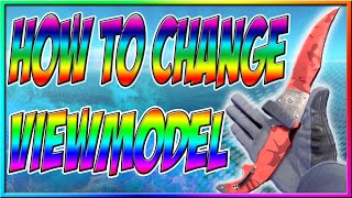 CSGO  How To Change Your Viewmodel crashz Viewmodel Generator Tutorial [upl. by Enyaj]