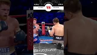 Alvarez vs Golovkin  Boxing Highlights boxing sports shorts Alvarez Golovkin [upl. by Bekelja]