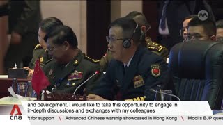 US Chinese defence chiefs join ASEAN security talks in Laos [upl. by Remat864]