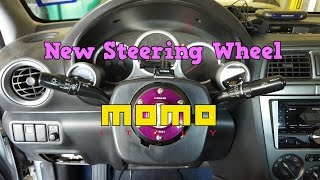 STi Gets A Quick Release Ep 22  Steering Install NRG amp Momo [upl. by Alleul]