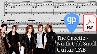 The Gazette  Ninth Odd Smell Guitar Tabs TABS [upl. by Louella852]