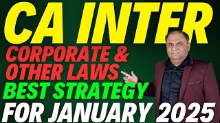 CA Inter Strategy for Jan 25  cainter [upl. by Edsel]