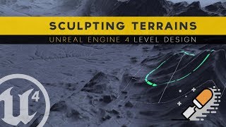 How To Sculpt Terrain amp Landscapes  7 Unreal Engine 4 Level Design Tutorial Series [upl. by Magill]