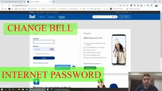 How to change Bell internet access password [upl. by Anrym]