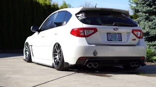 2011 Subaru WRX STi ExhaustTomei ELH Invidia DP SPT Catback [upl. by Ahsial49]